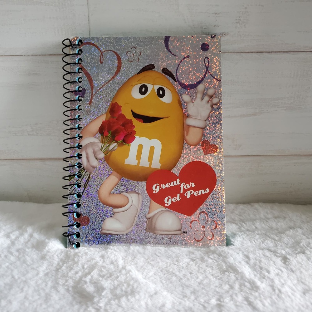 M & M's Gel Pen Paper Notebook